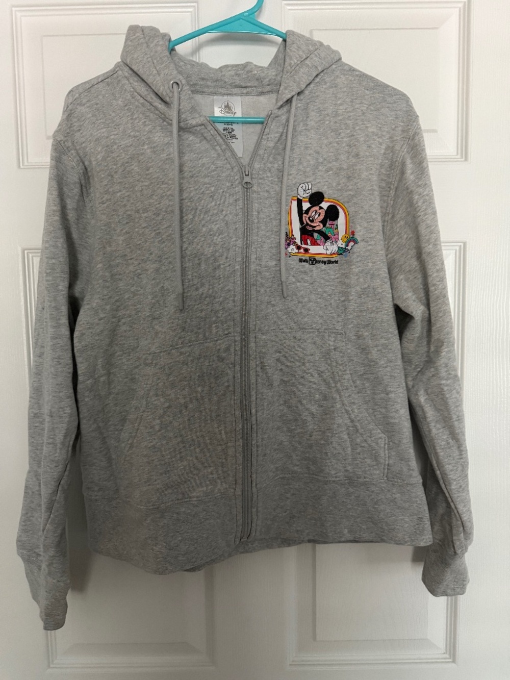 Walt Disney World zippered Hoodie Size Medium EUC